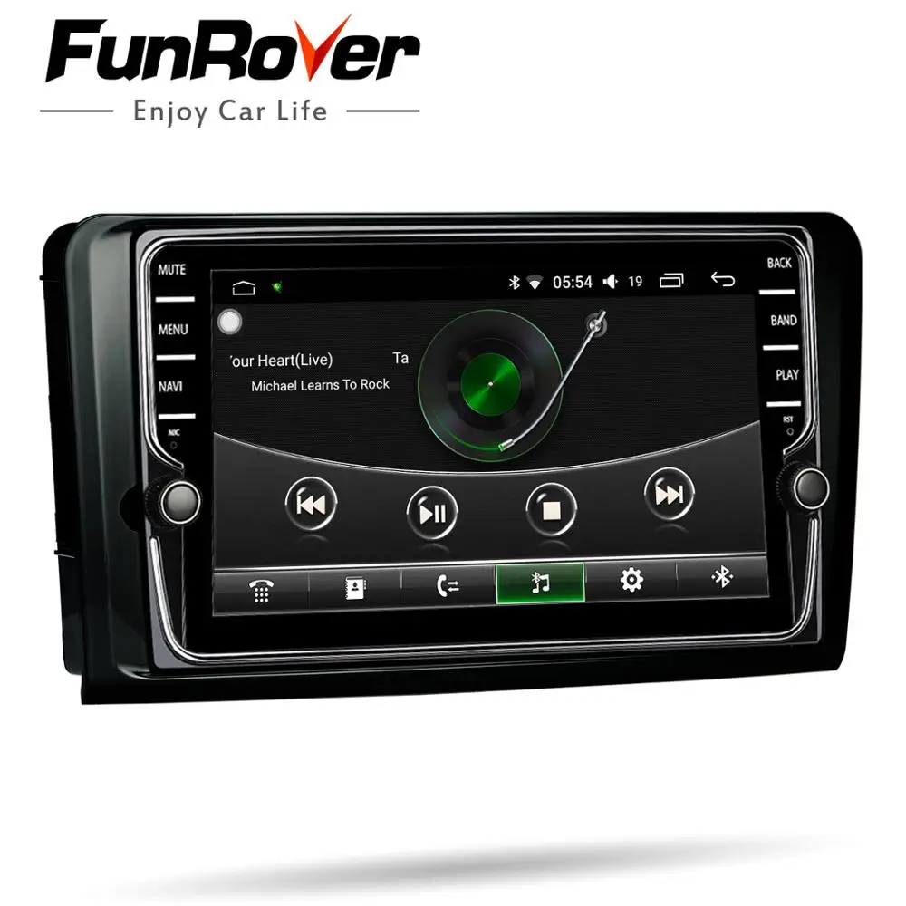 Funrover Автомобильный мультимедийный плеер Android 8.0 2 Din gps Авторадио для Mercedes Benz B W245 B150 B160 B170 B180 B200 B55 2004-2012
