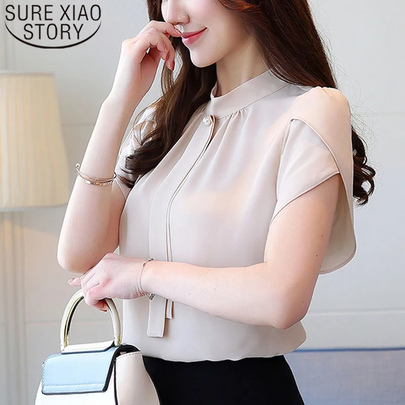 

Fashion women blouse and tops 2021 harajuku chiffon blouse ladies tops blouse shirts off shoulder top Solid Petal Sleeve 3477 50