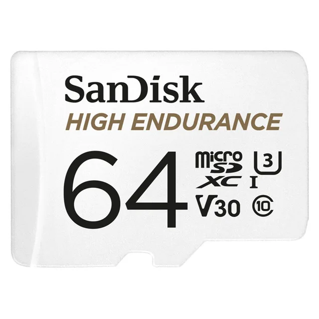SDSQQNR-64gb Карта памяти SanDisk 32 Гб 64 гб высокая выносливость видео мониторинг Micro SD карта 128 ГБ 256 ГБ C10 MicroSD TF карта для видео мониторинга - Емкость: SDSQQNR-64gb