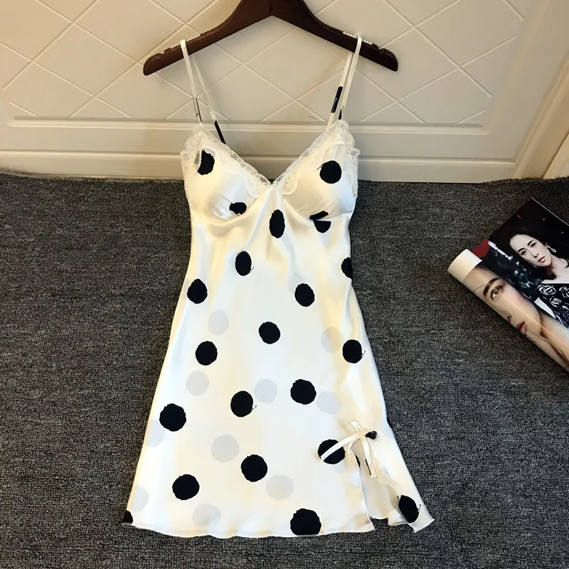 Ночные рубашки и ночная рубашка для сна женщин ночное платье с открытой спиной