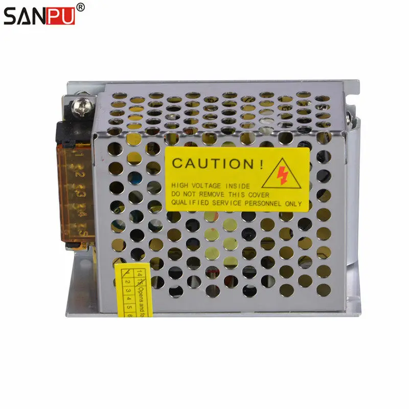 Фото SANPU 5V светодиодные источники питания 60W 12A драйверы переключателей 110V 220V AC-DC трансформаторы для светодиодного дисплея полный контейнер нагрузки оптовая продажа №5