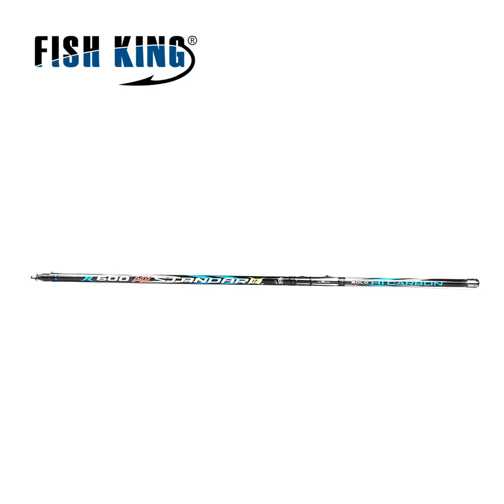 FISH KING 24T Carbon c. W 5-25 г 4-6 Secs длина сжатия 122-124 см Рок Удочка спиннинг Литье удочка Карп приманка для морской рыбалки