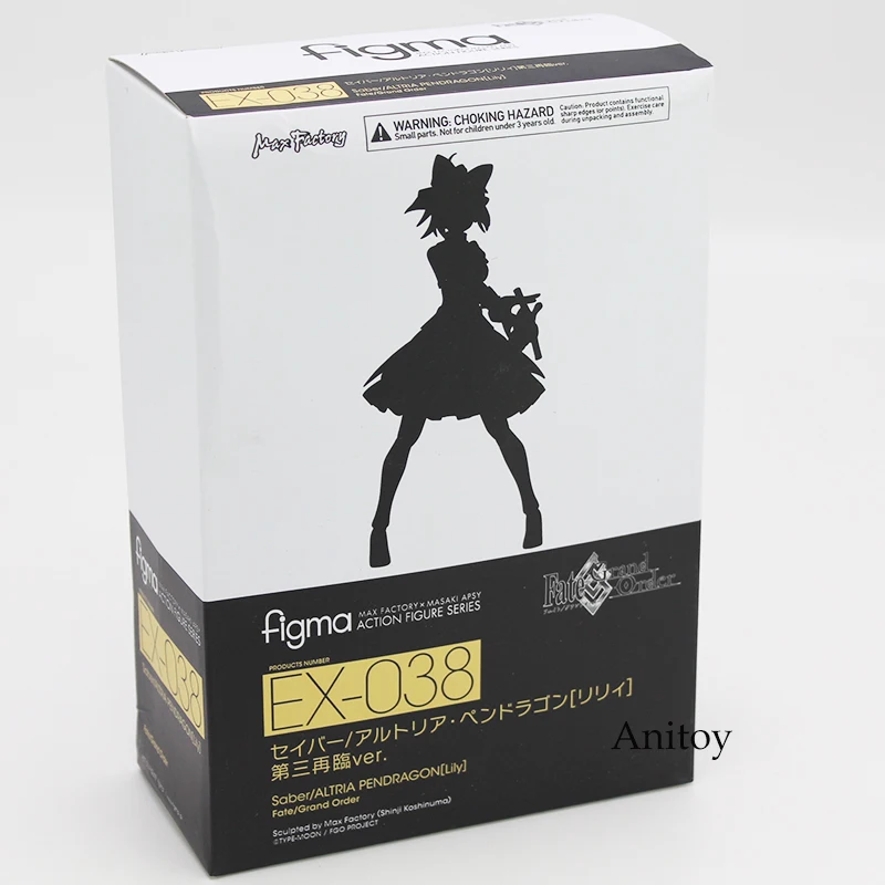 Figma EX-038 Fate/Grand Order Saber Lily Third Ascension Ver. ПВХ фигурка Коллекционная модель игрушки 14 см