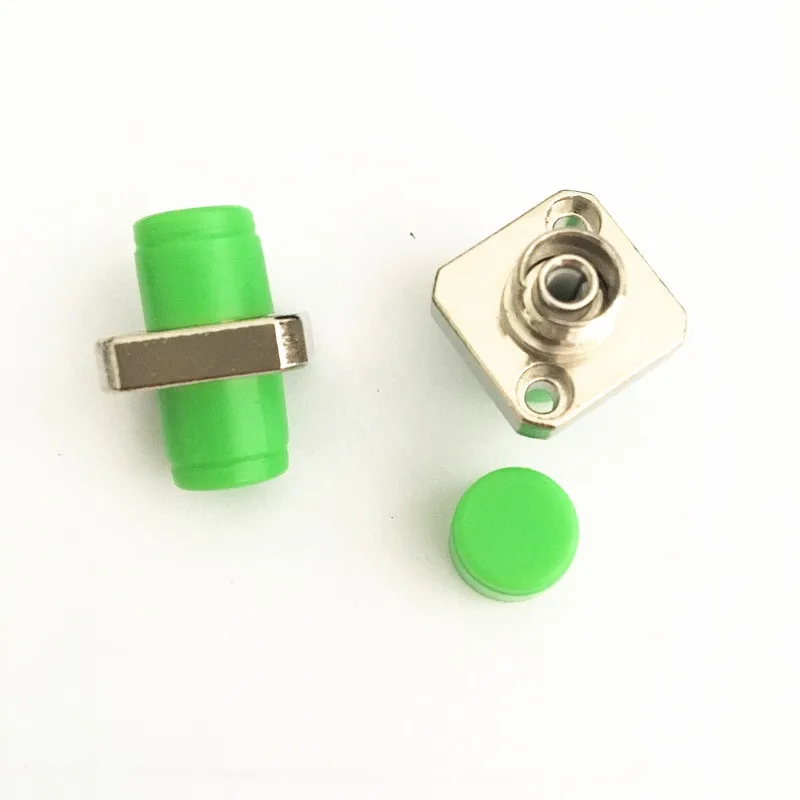 

20pcs/lot Square FC-FC APC Type D Single Mode Optical Fiber Coupler Connector