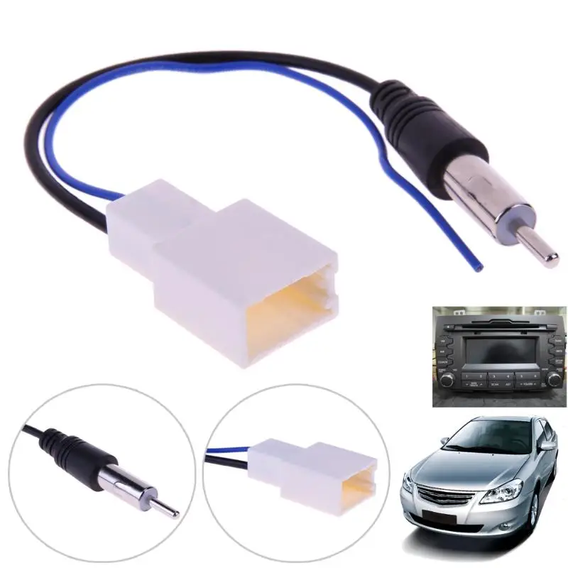 

Car Stereo Antenna Adapter Aerial Plug Car CD Player Back Antenna For OEM to Aftermarket Radio 230mm