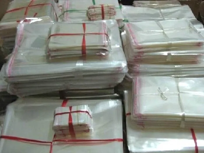 900 штук прозрачный мешок из поп пластиковых пакетов прозрачный мешок из поп упаковочных пакетов размер 3,94x2,37 дюймов 100x60 мм набор