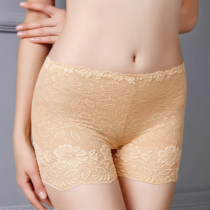 3 шт. женские кружевные шорты летние дышащие боксеры|Трусы-шорты| |