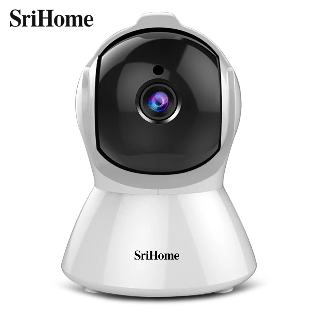 SriHome SH025 1080P IP камера AI автоматическое отслеживание в помещении ночная версия умный датчик движения вращение головы беспроводная камера безопасности