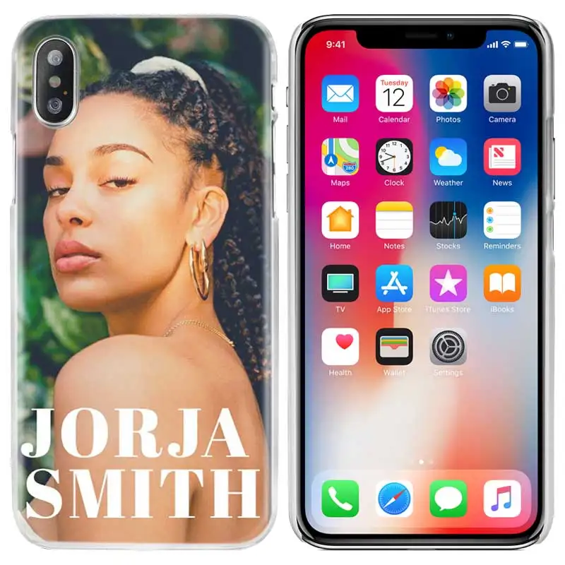 08 Jorja Smith Case Cover Clear Hard PC for iPhone XS Max XR 7 8 6 6s Plus X 5 5s SE 5C 4 4S - Цвет: 08