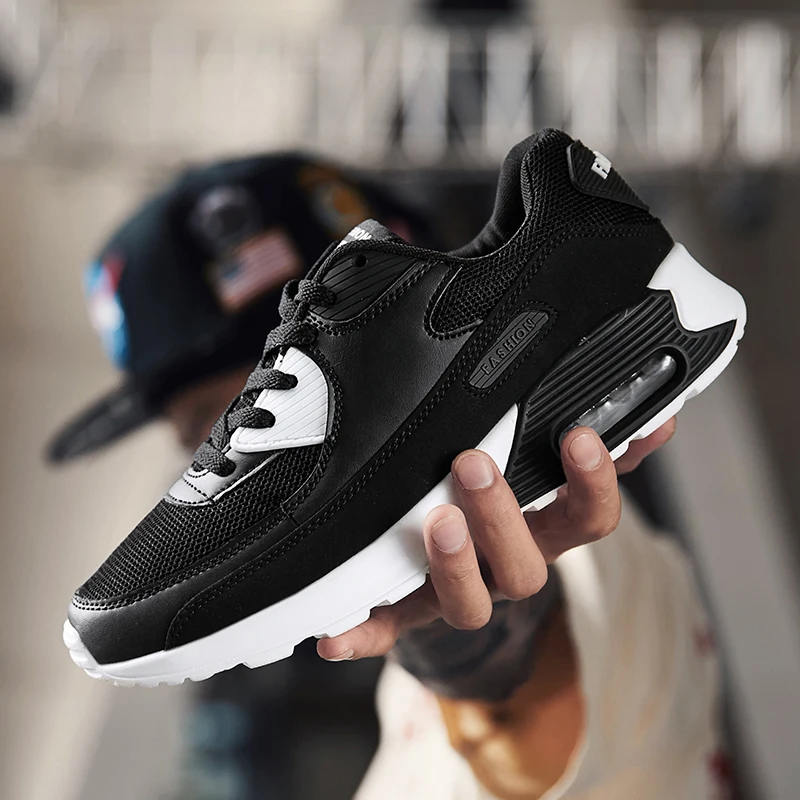 POLALI спортивная обувь для мужчин, беговые кроссовки с воздушной подушкой, тренировочная спортивная обувь, размер 39-44, мужские кроссовки