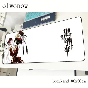 Коврик для мыши Черный Батлер 80x30 см, самый дешевый игровой коврик для мыши, большой игровой коврик с HD-печатью, компьютерный Настольный коврик для мыши, большой игровой коврик для клавиатуры