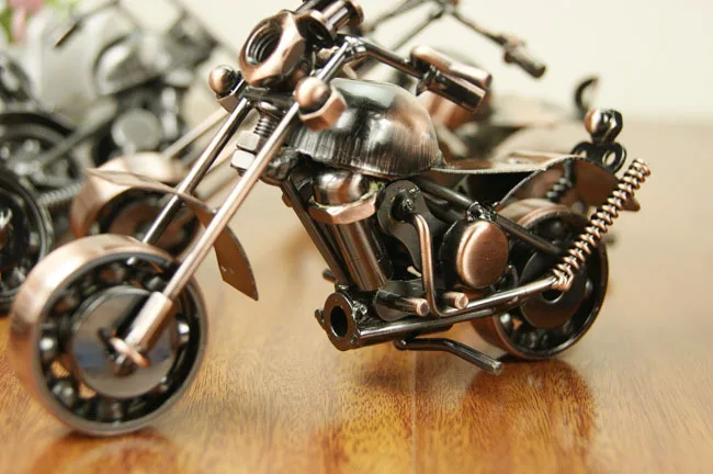 Креативные металлические поделки для скутера сделай сам мотоциклетное ремесло друга лучший подарок на день