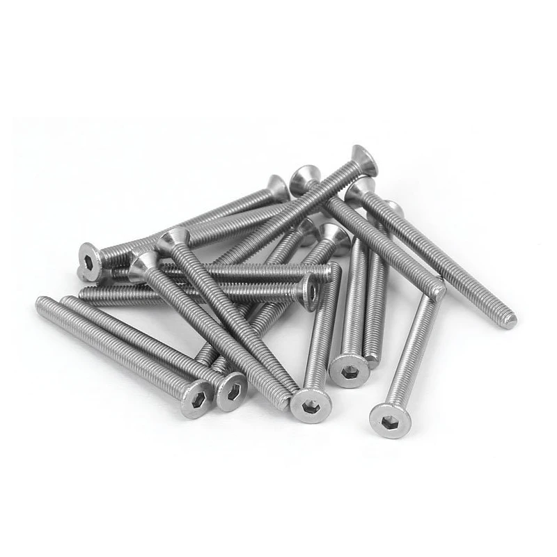 Горячая Распродажа DIN7991 M3x35mm 316 Нержавеющая сталь с плоской головкой