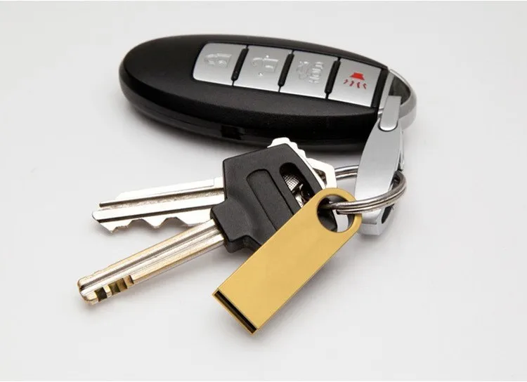 Высококачественная стальная мета Водонепроницаемая USB флеш накопитель