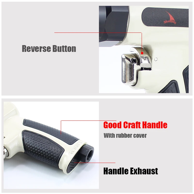 

High Quality 3/8 Reverse Pneumatic Drill