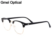 gmei optical retro full rim plastic glasses frame for men and women myopia presbyopia reading prescription eyeglasses h8004