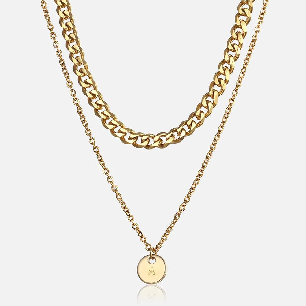 Женское ожерелье с буквой а Z желтое Золотое длинное буквенным принтом подарок