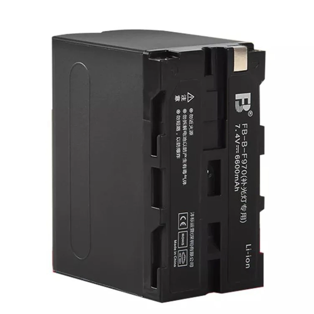 NP F960 F970 литиевые батареи пакет Перезаряжаемые Аккумулятор для вспышки