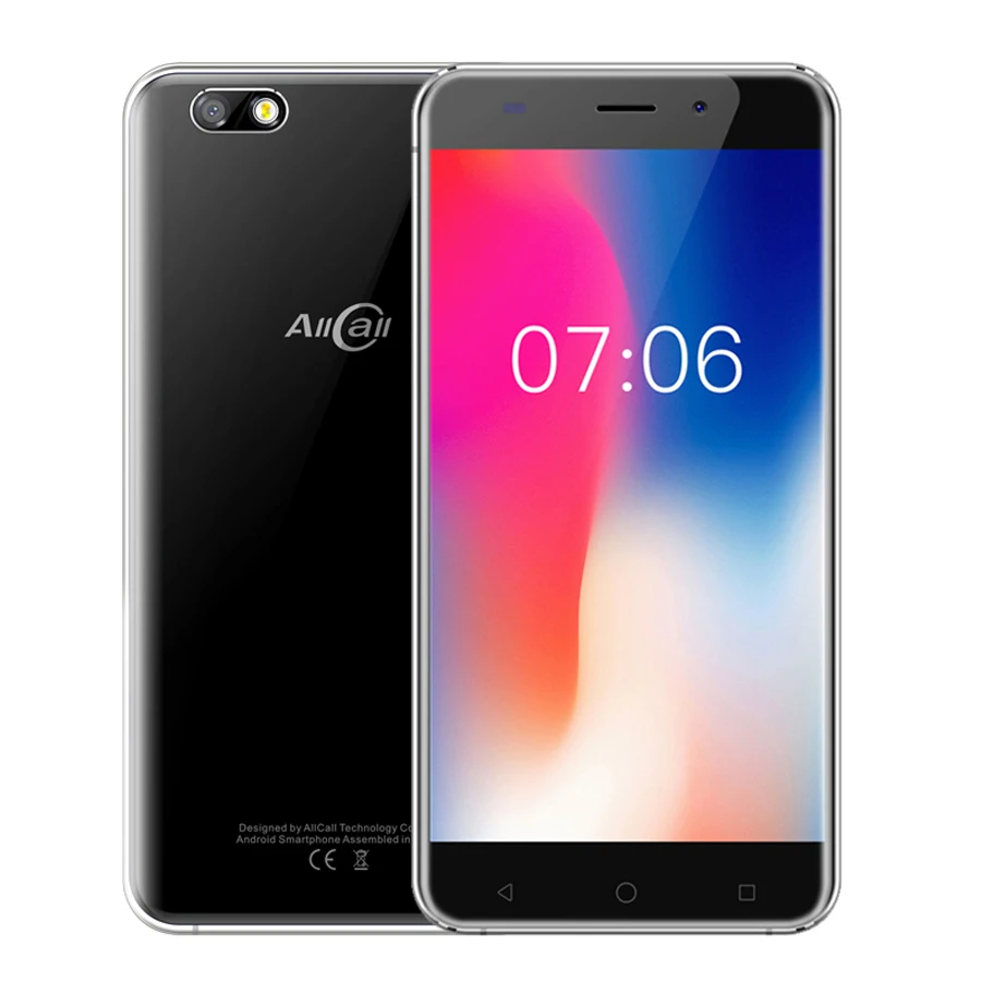 Оригинальный AllCall Мадрид 3g 5 дюйма mt6580a четыре ядра 1 ГБ Оперативная память 8