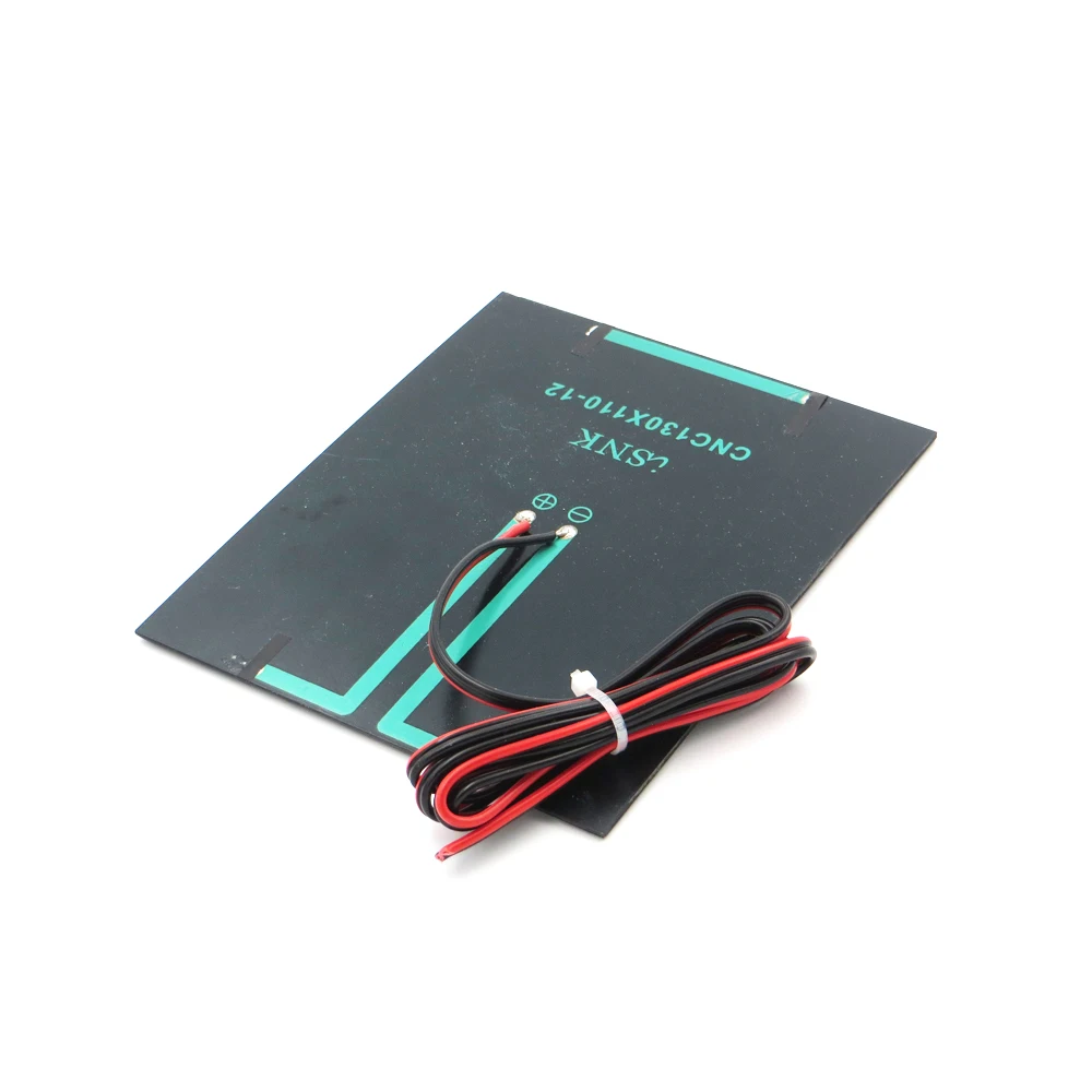 1 шт. x 12 в 100 мА с удлиненным проводом см солнечная панель поликристаллический