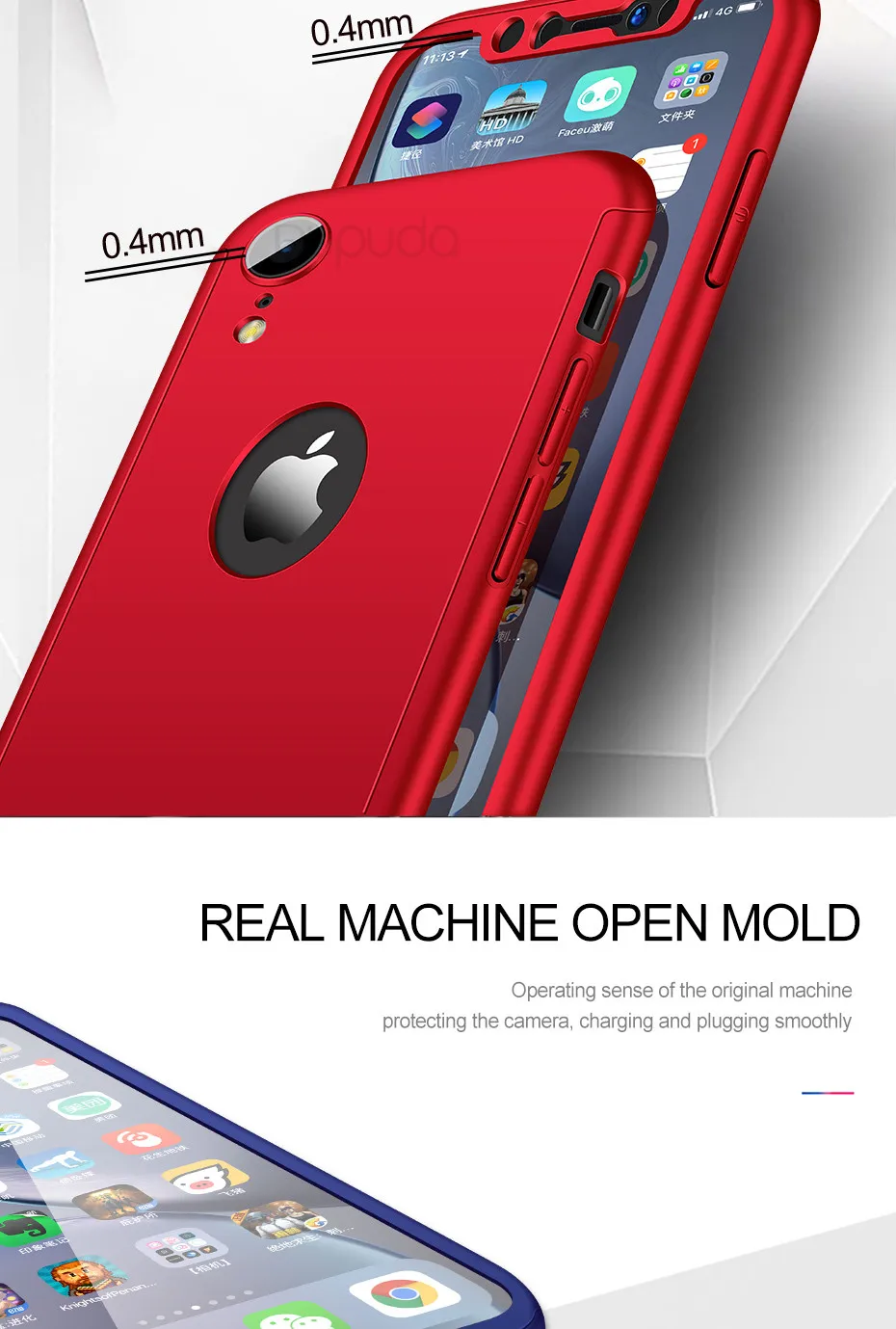 360 Полный Чехол для iPhone X XS XR XS MAX защитный чехол для iPhone5 5S SE 6 6s 7 8 Plus чехол для телефона со стеклом