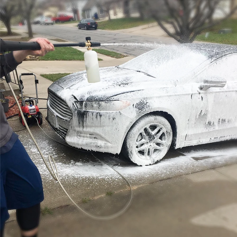 Сопло для пены мытья автомобиля spary soap bottle lance G1/4 быстрый соединитель мойка