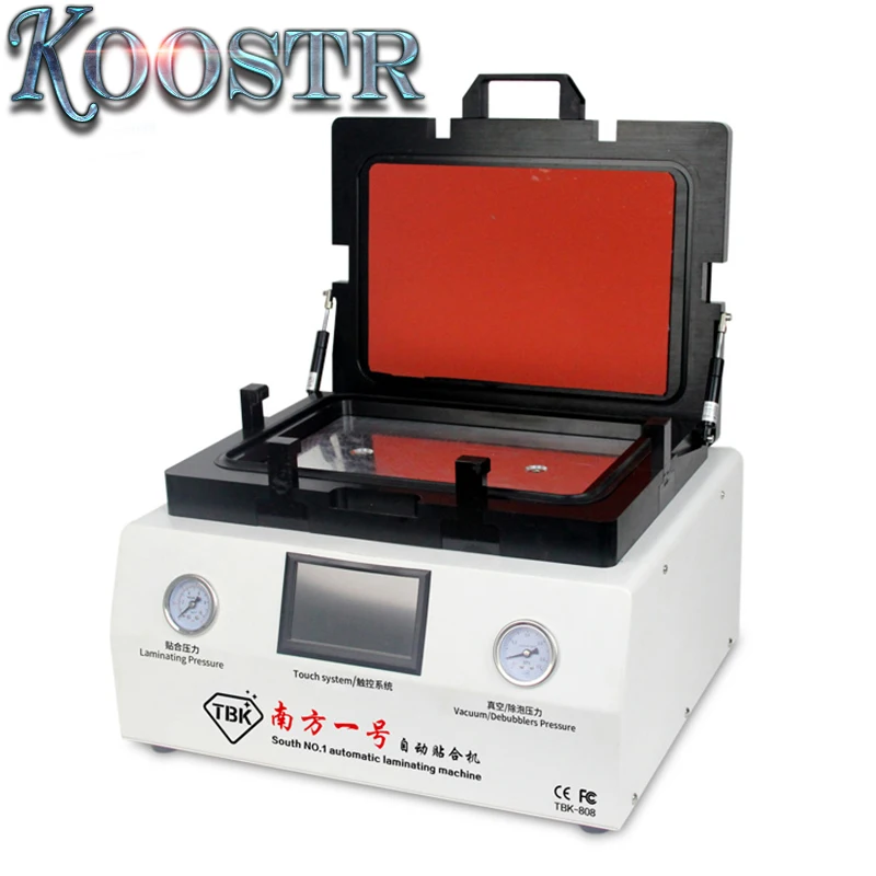 TBK-108P OCA ламинирующая машина 12 дюймов вакуумная ламинация для iPhone samsung edge lcd демонтаж машина 7 дюймов lcd сепаратор