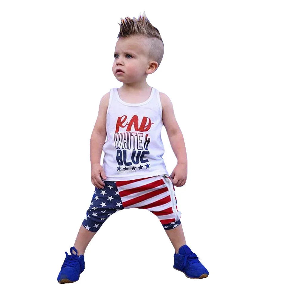 Детская одежда Топы в полоску со звездами для маленьких девочек и мальчиков