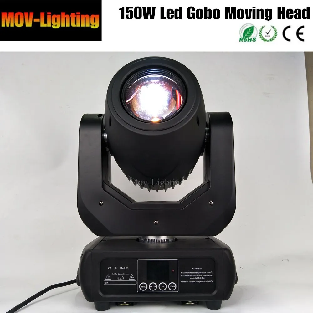 Двисветодиодный щаяся головка светодиодный gobo луч сцсветильник DMX 512 DJ для