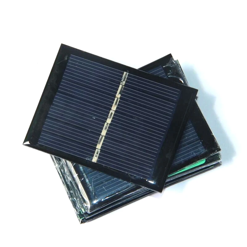 Мини модуль солнечной батареи BUHESHUI 0 45 Вт 3 5 в мощная кристаллическая система
