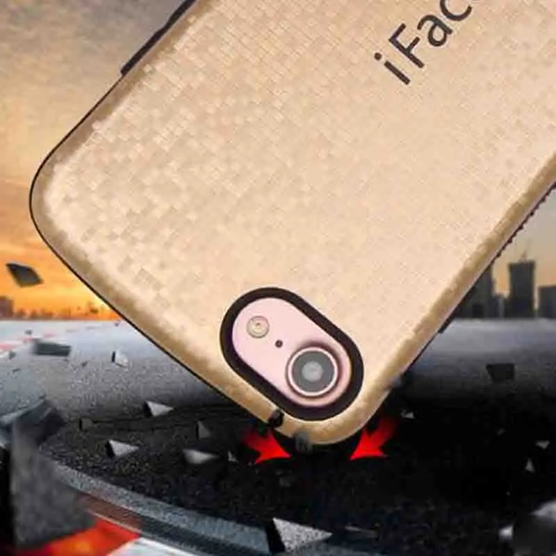 Sinbeda роскошный iFace mall чехол мозаика дизайн для iPhone 6S 7 8 Plus ударопрочный бампер PC + TPU