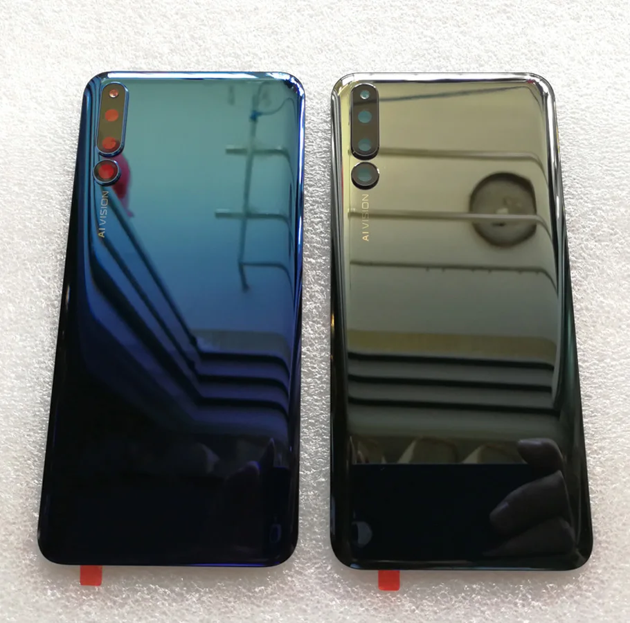 100% оригинал 6 39 &quotдля Huawei Honor magic2 magic 2 Задняя стеклянная крышка батареи задняя