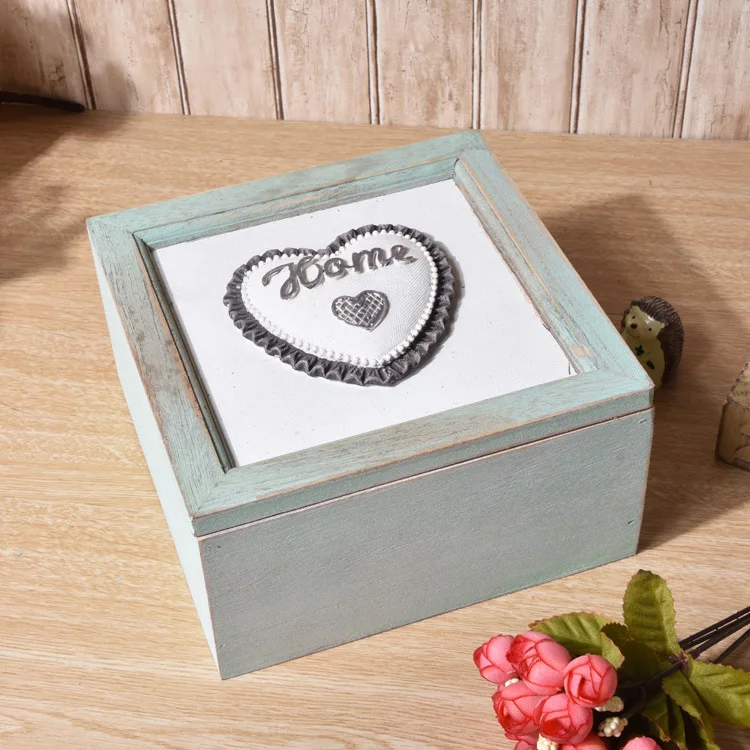 1 шт. креативный Ретро деревянный ящик для хранения домашнего интерьера