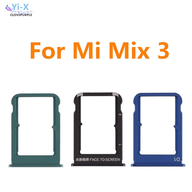 Для Xiaomi Mi mix 3 mix3 Sim Micro SIM Card SD Reader Holder Tray Adapter|Адаптеры карт| |