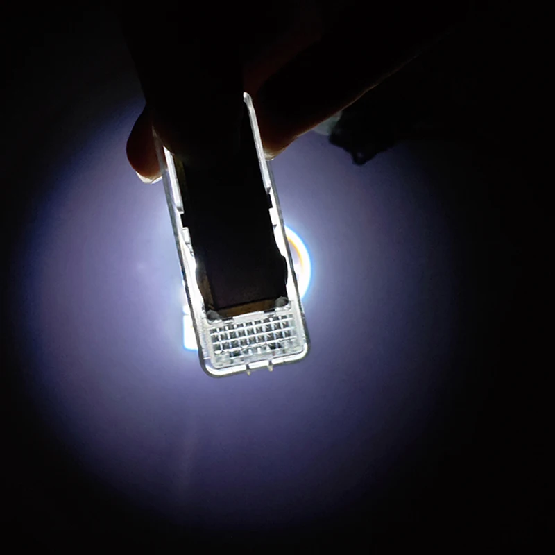 2 шт. беспроводной 3D Автомобильный Дверной Свет автомобильный логотип LED DIY