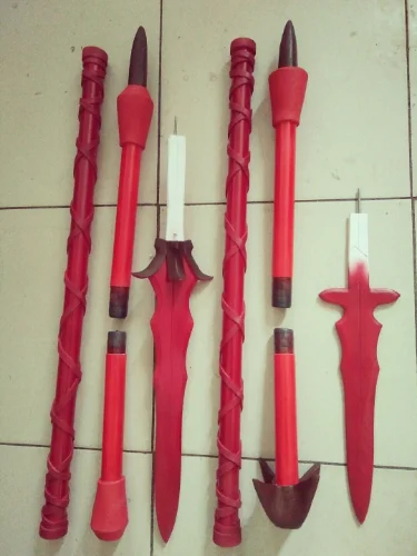 Судьба/большой заказ Lancer Scathach Spears Gae Bolg Альтернативная копия косплея Prop |