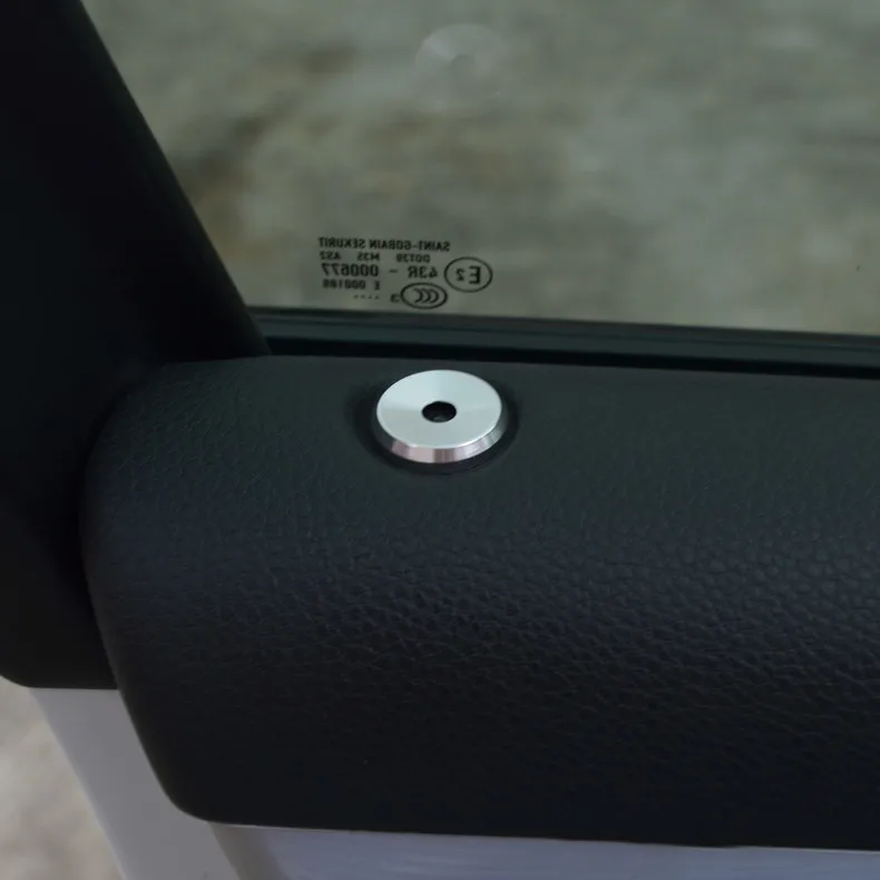 Алюминиевая наклейка на дверь автомобиля декоративная булавка для двери porsche