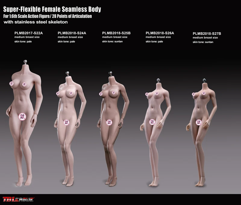 Phicen 1/6 шкала супер-гибкий женский Бесшовный корпус из нержавеющей стали Скелет подходит для 1" экшн-фигурка картина модель игрушки