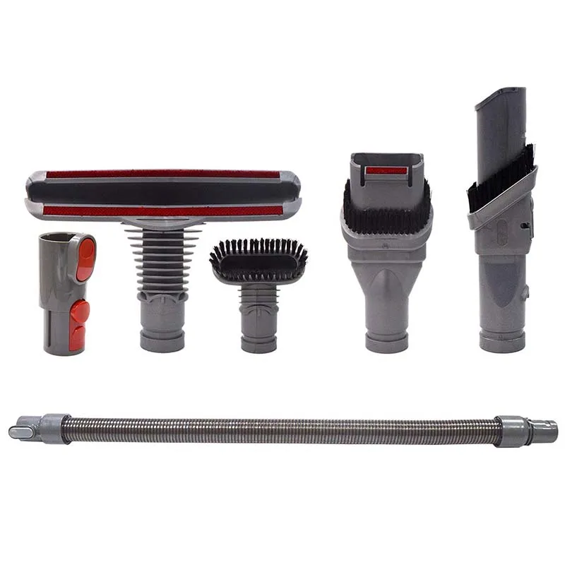 6 шт./лот Сменный Адаптер для щетки удлинитель Dyson V8 Absolute/V8 Animal/V7 V10 комплект