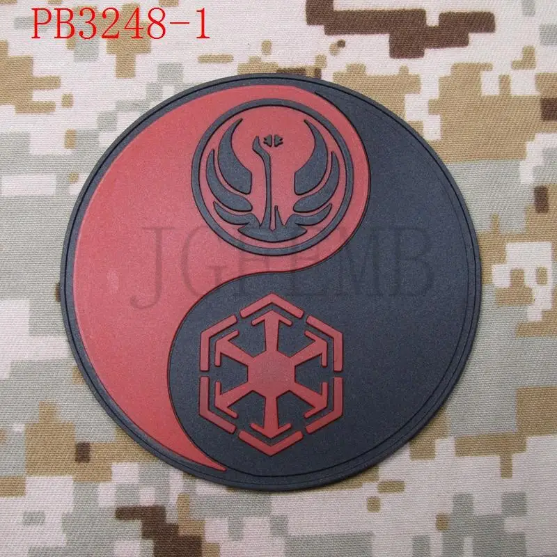 Звезда логотип империи Jedi заказ Insignia Старая Республика 3D ПВХ патч|the patch|3d pvc