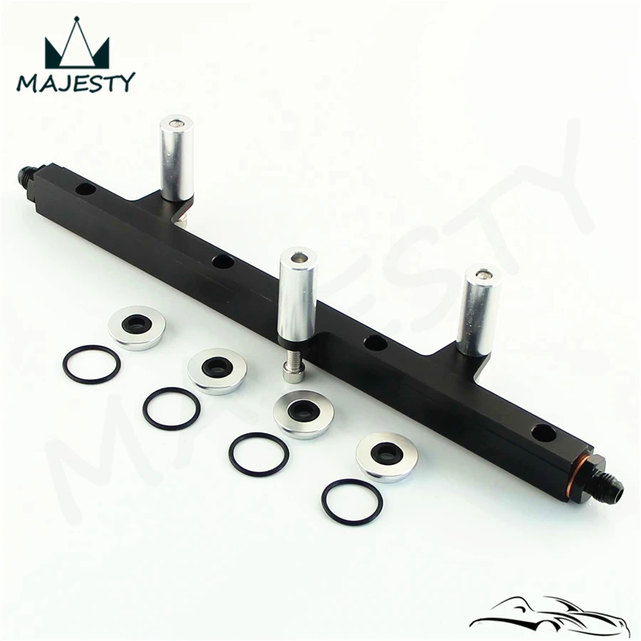 Алюминиевый Топливный рельс для двигателя 240SX 89-94 S13 SR20DET SR20 черный | Автомобили и