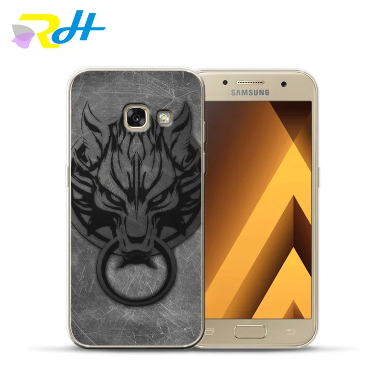 Мягкий ТПУ чехол для Samsung Galaxy A7 2018 Coque Etui Lone wolf A10 20 30 40 50 70 A6 A8 Plus 2018|Чехлы-накладки| |