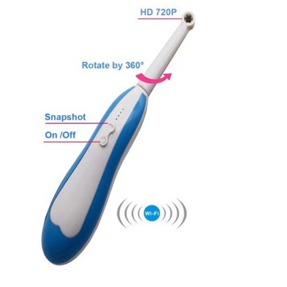 Беспроводной Wi-Fi HD USB Intra Oral Dental интраоральный аппарат для стоматолога и оральный