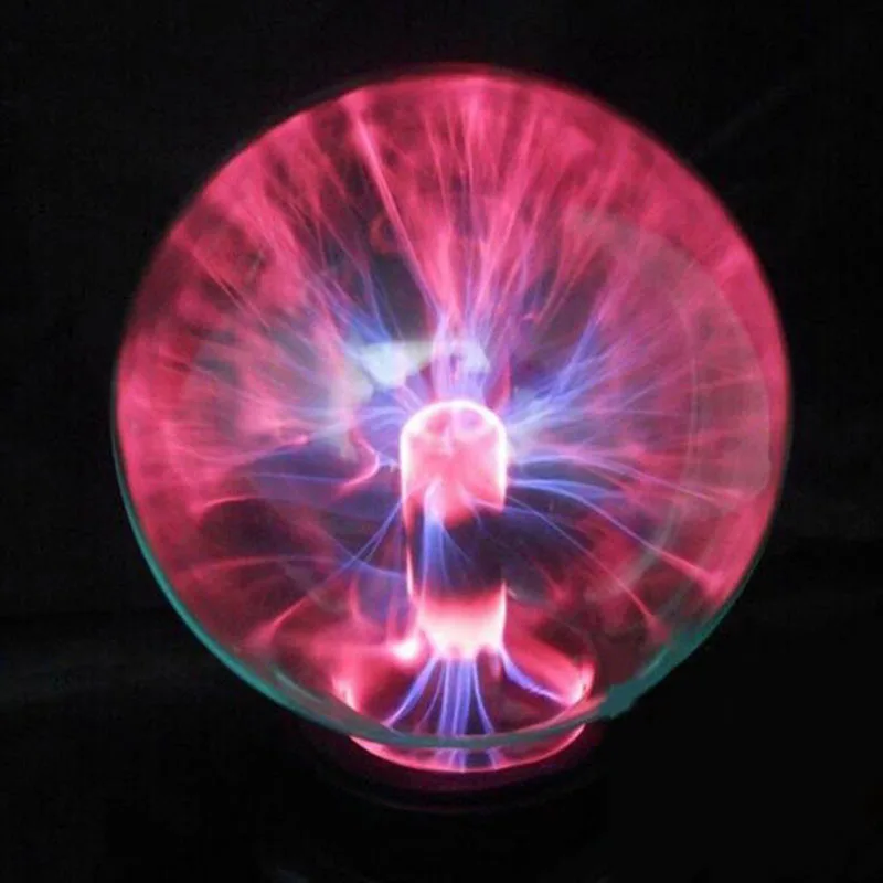 Волшебная плазменная шариковая лампа 8 дюймов настольная ночник Ночная подарок