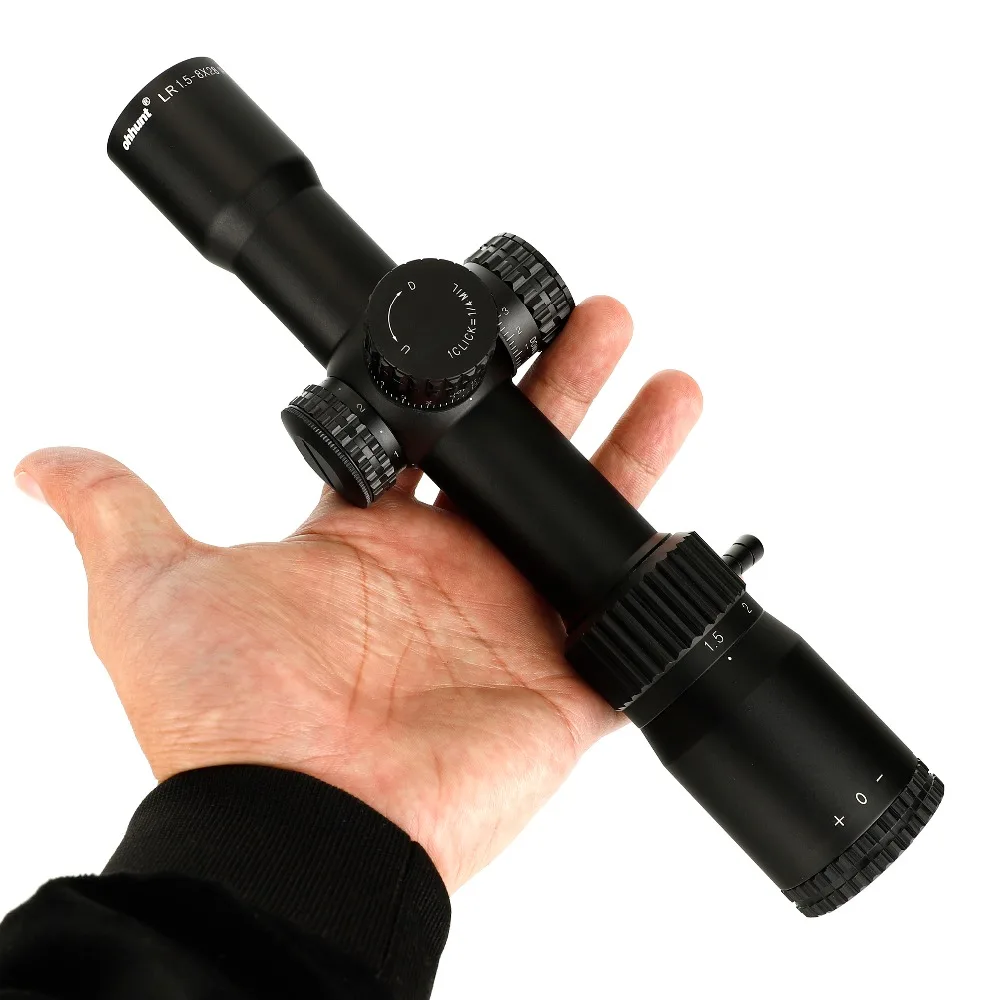 Ohhunt 1,5-8x28 IR охотничий Воздушный прицел для винтовки Mil Dot сетка с азотным заполнением водонепроницаемый противоударный тактический прицел оптические прицелы