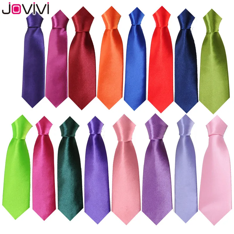 

Jovivi 1pc Men's Shirt Tie Casual Plain Slim Arrow Skinny Necktie Solid Tie Neckwear Party Wedding Men's Business Necktie