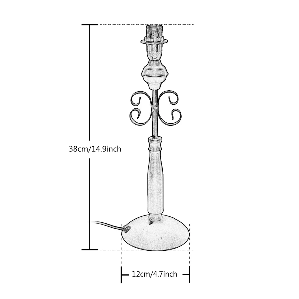 Fashion Table Lamp Black Iron Body Reading Lights Book Light Home Decoration Desk Lighting Living Room Bedroom Study Hotel | Лампы и