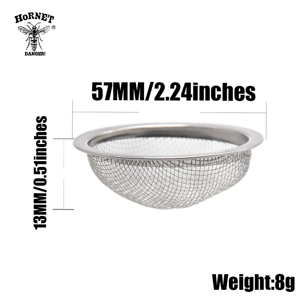 HORNET серебро из нержавеющей стали для кальяна металлический экран UPG Radc от чаши