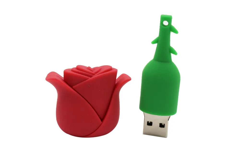 BiNFUL флеш-накопитель мультфильм красный розовый 16Гб 32 цветок usb флеш-накопитель карта памяти флешка