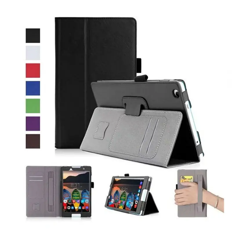 Tab2 Tab 2 A8 50F из искусственной кожи чехол для Galaxy 8 ''планшет ПК книжка с